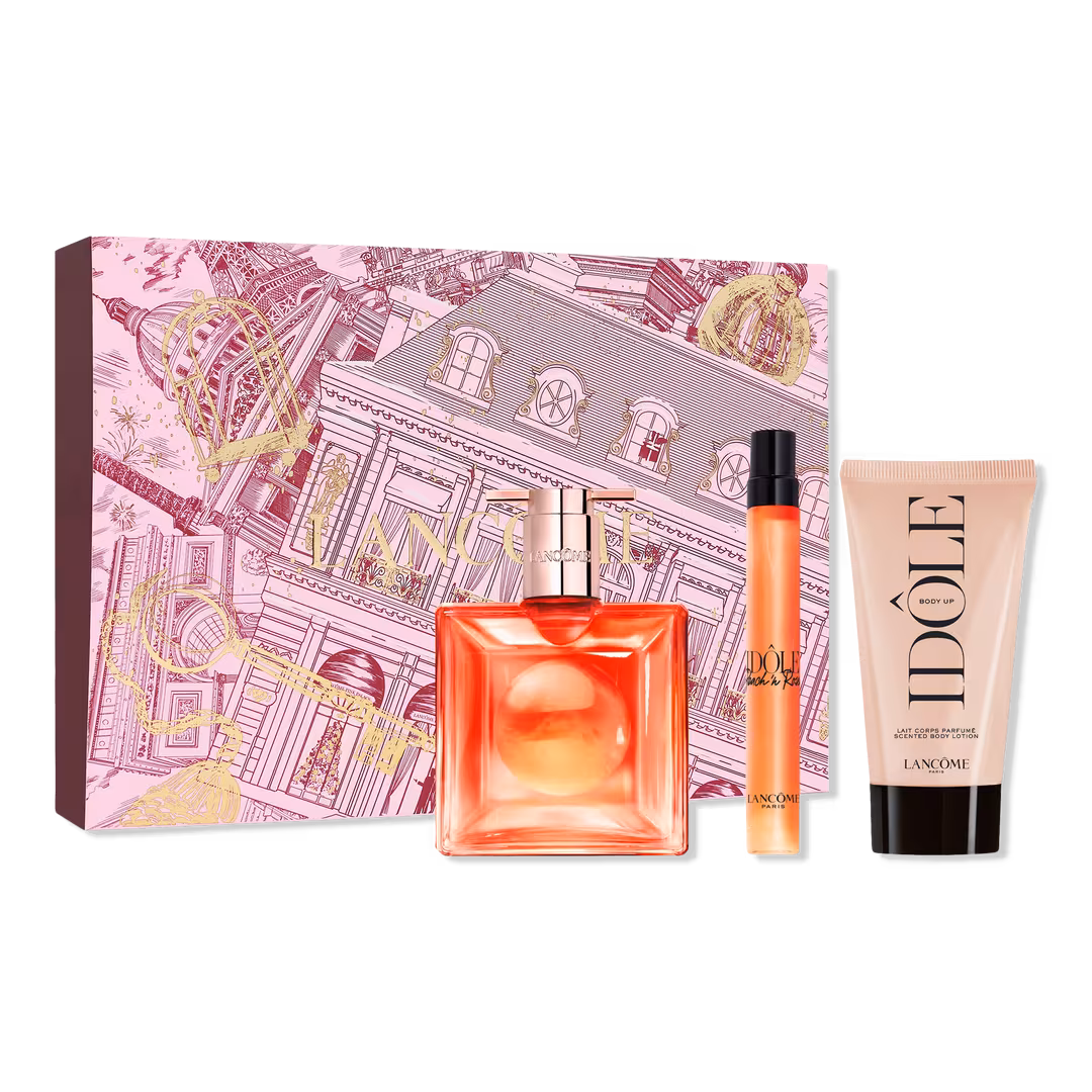 Lancôme  Idôle Peach N' Roses Eau de Parfum 3 Piece Set with Body Lotion