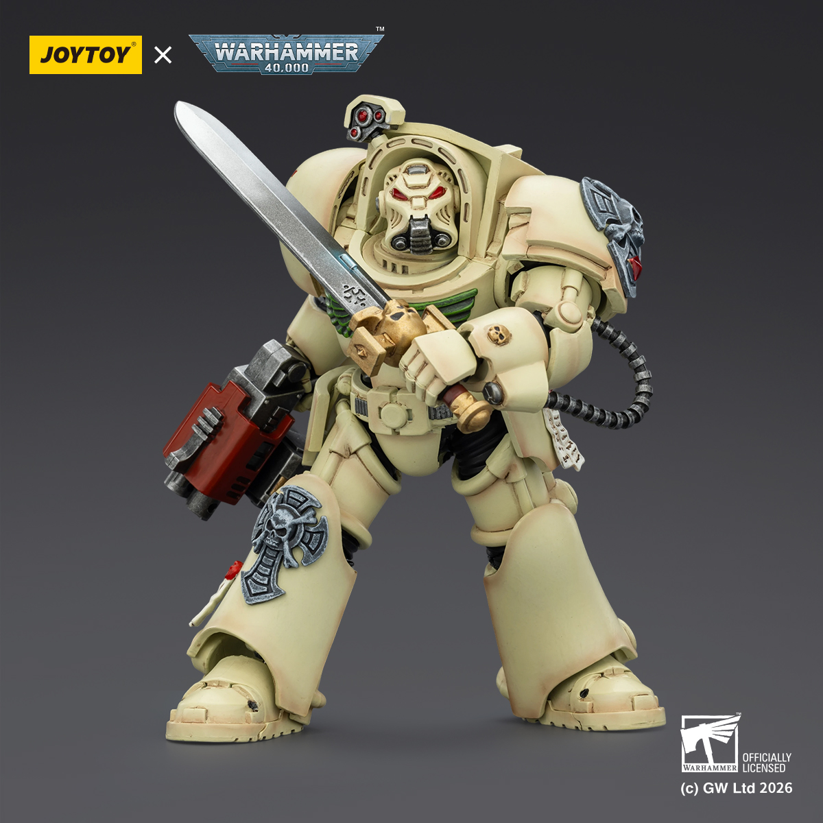 JOYTOY Warhammer 40k 1: 18 Dark Angels Deathwing Terminators - JOYTOY WORLD