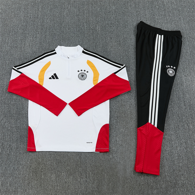 Adult/Kids 2026/2027 Germany Half-Pull Training Football Shirt