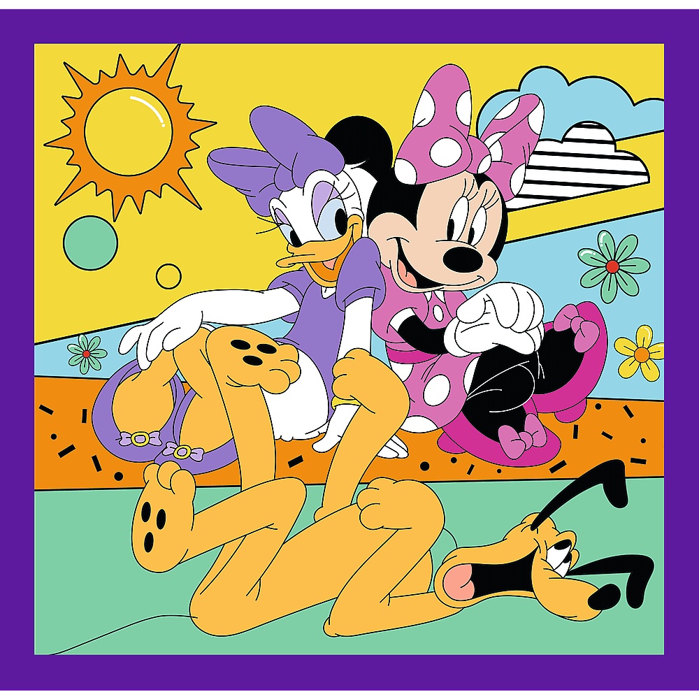 Puzzle 3W1 Mickey Mouse And Friends, Miki I Jego Wesoła Ekipa