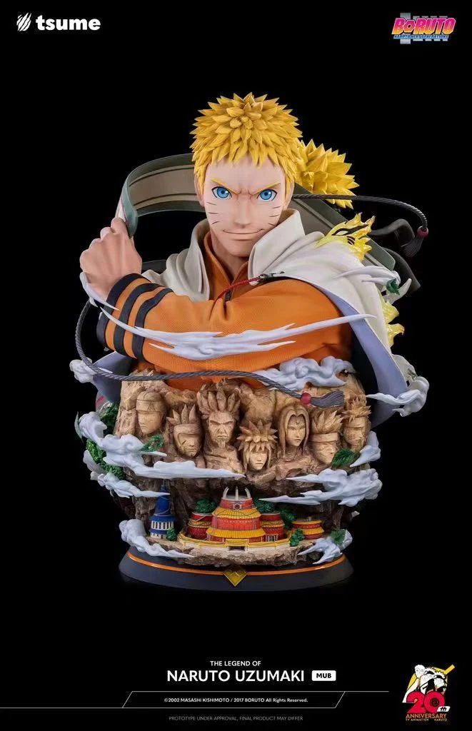 Tsume Studio - Licensed Naruto Uzumaki Bust | 版权漩涡鸣人胸像