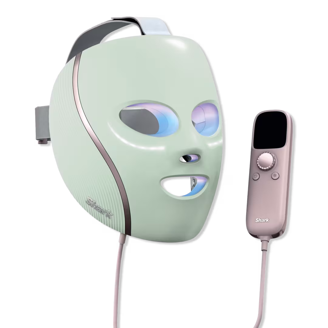 Shark Beauty  CryoGlow Red Blue & Infrared iQLED Face Mask & Under Eye Cooling