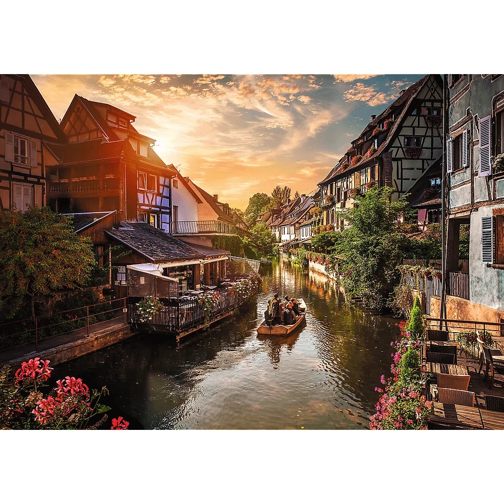 Puzzle Premium Plus Quality 1000 El. Photo Odyssey: Mała Wenecja W Colmar, Francja