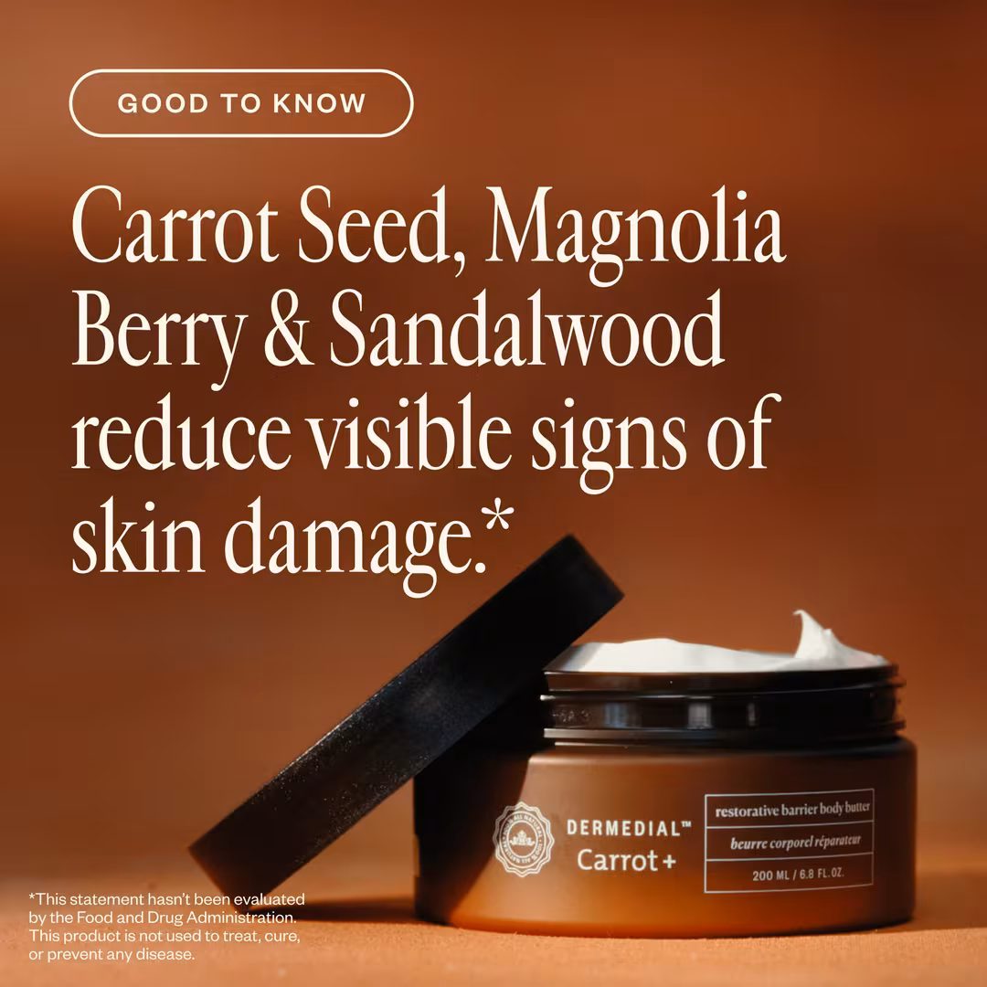 Saje Natural Wellness  Dermedial Carrot+ Restorative Barrier Body Butter