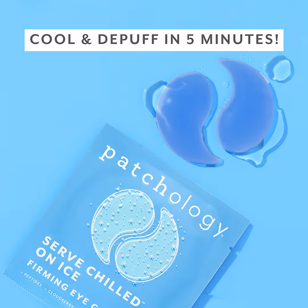 Patchology  Serve Chilled On Ice Cooling & Firming Under Eye Gel Patches