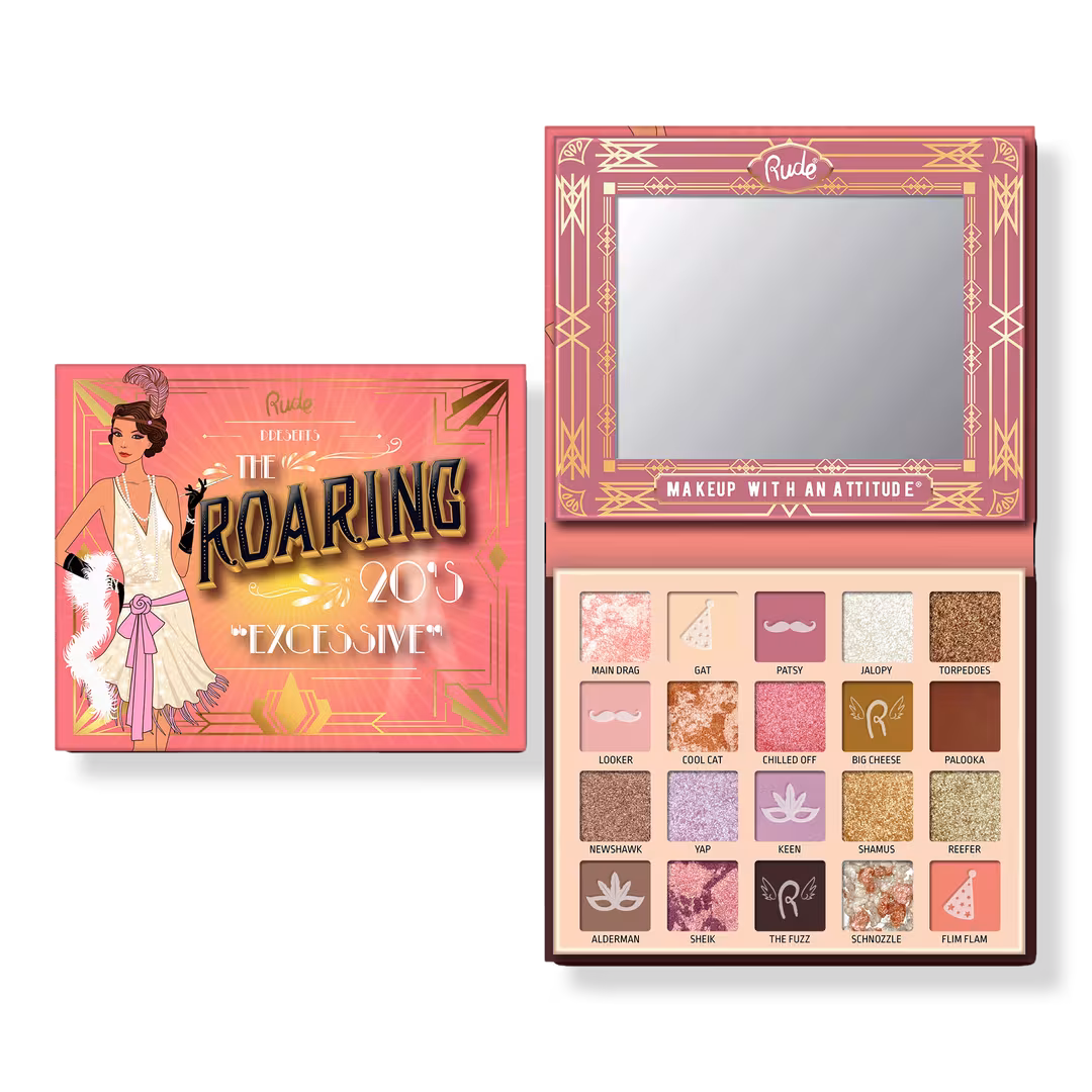 Rude  The Roaring 20's Eyeshadow Palette - Excessive