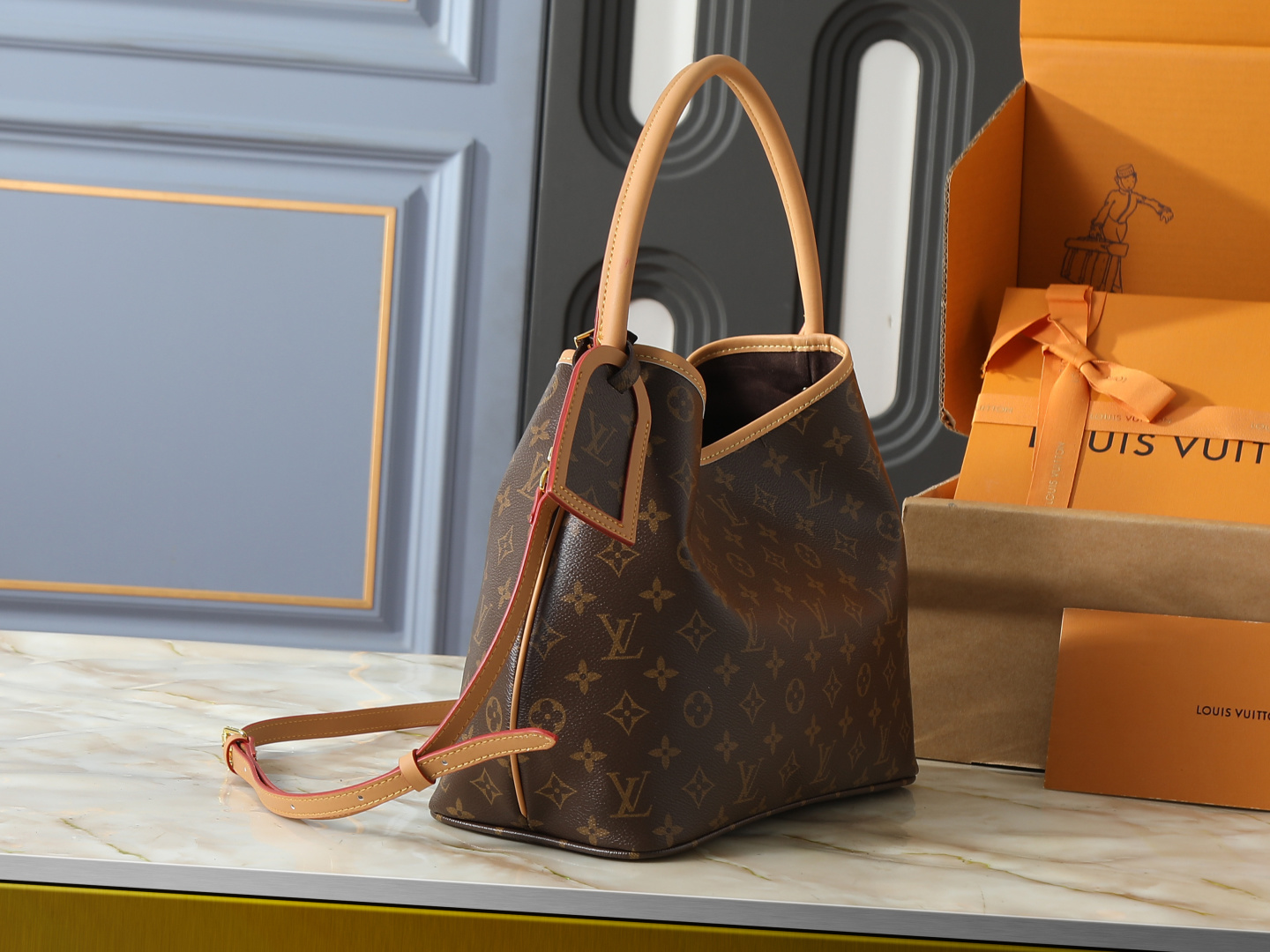 LV CarryAll Handbag