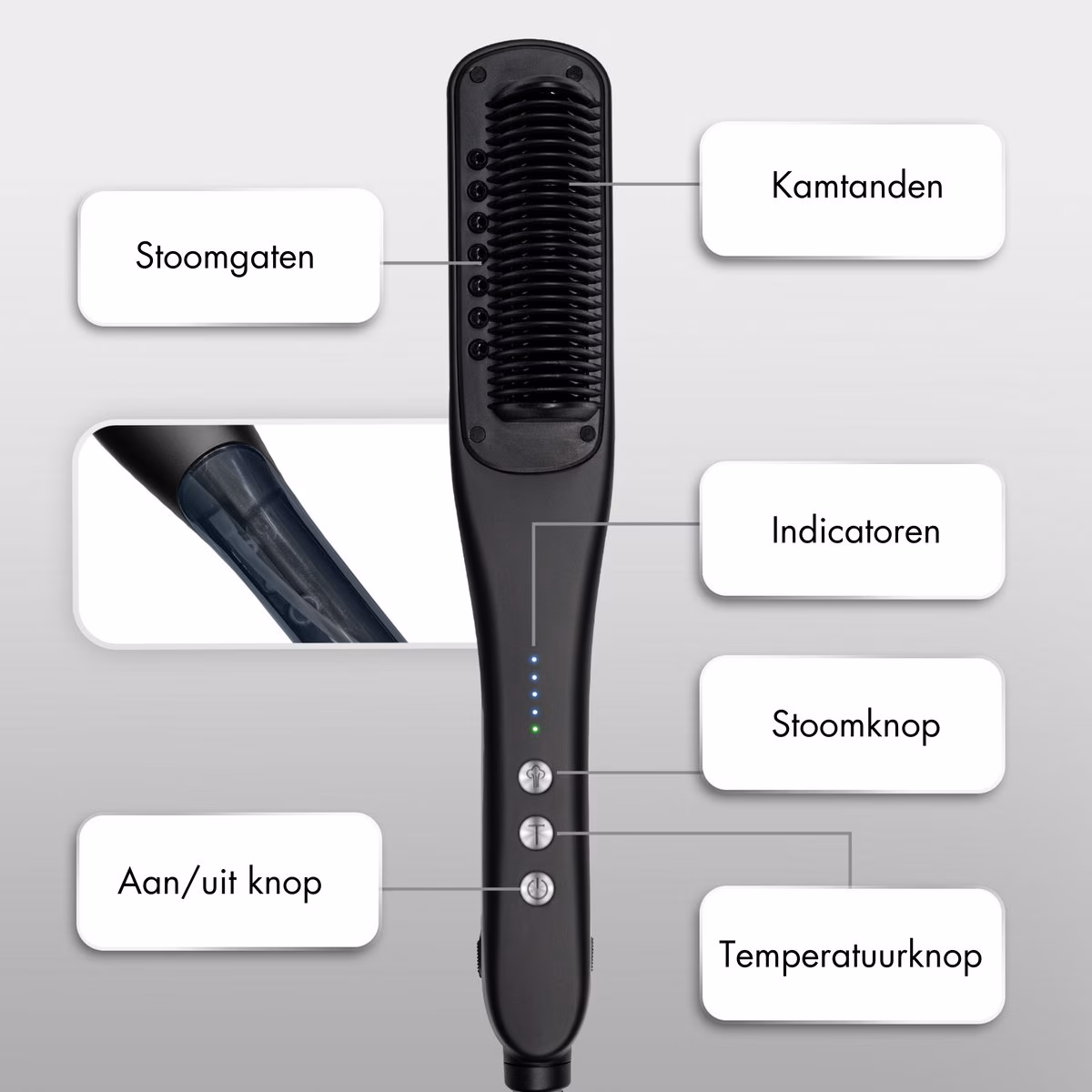 Steam Straightener PRO – Stylingbürste