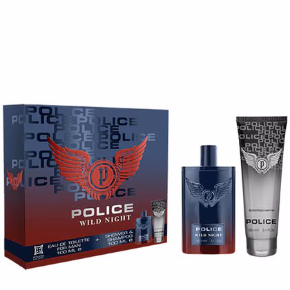 Police Wild Night Eau de Toilette Spray Gift Set 100ML