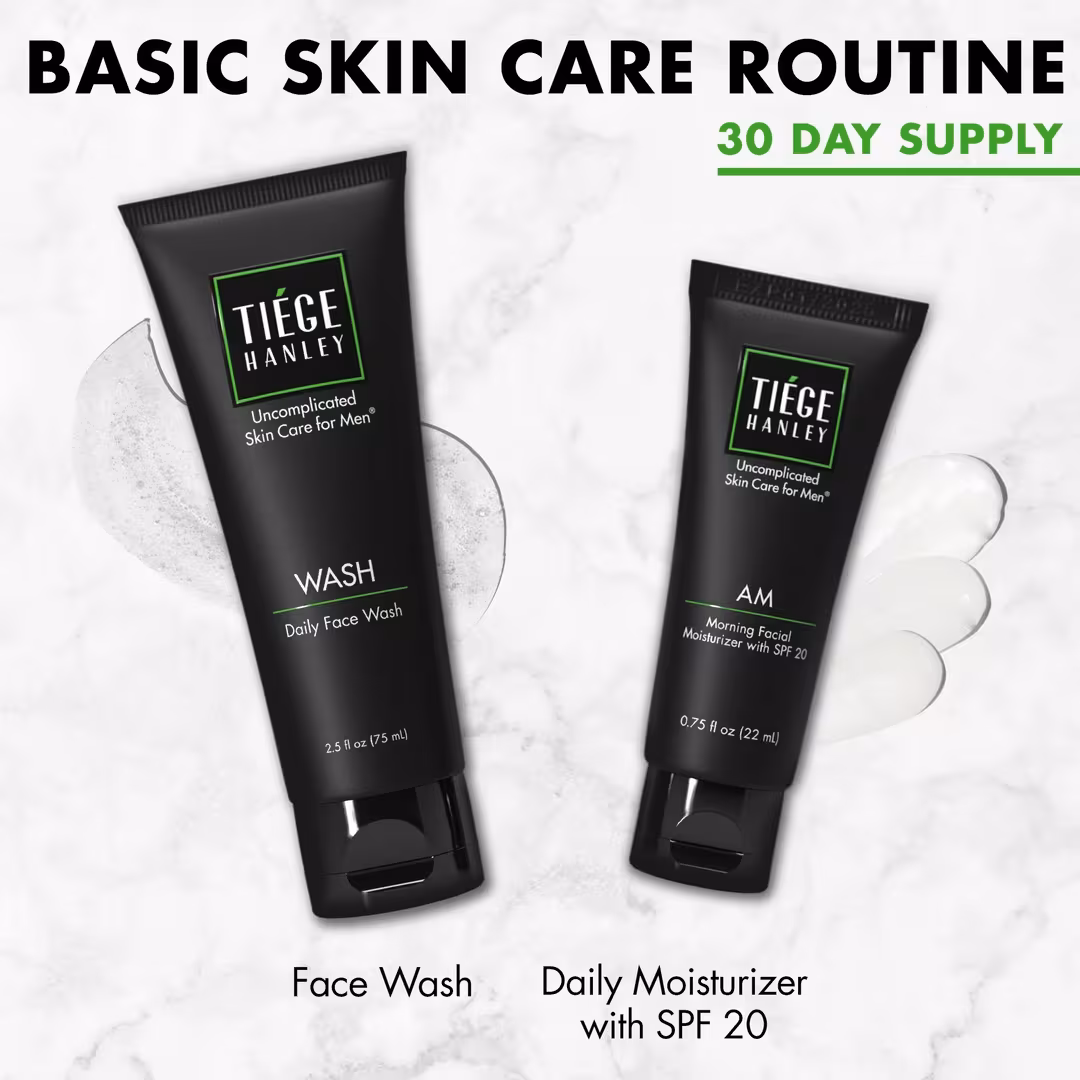 Tiege Hanley  Basic Skin Care Routine