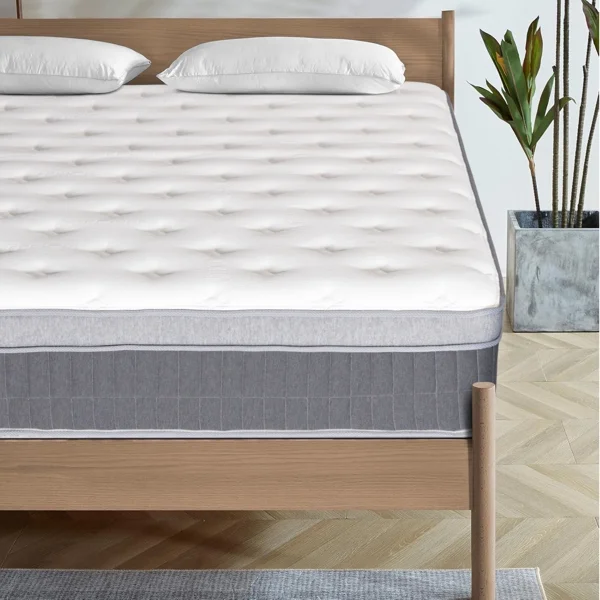 Full Size Mattress in a Box 14 Inch Memory Foam Hybrid Mattress with Pocketed Springs Medium Firm Support Motion Isolation Edge Support Night Trial