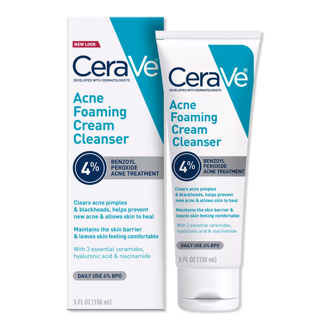 CeraVe  Acne Foaming Cream Cleanser