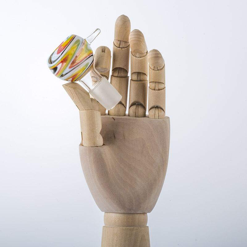 18mm Male Zig Zag Bong Bowl