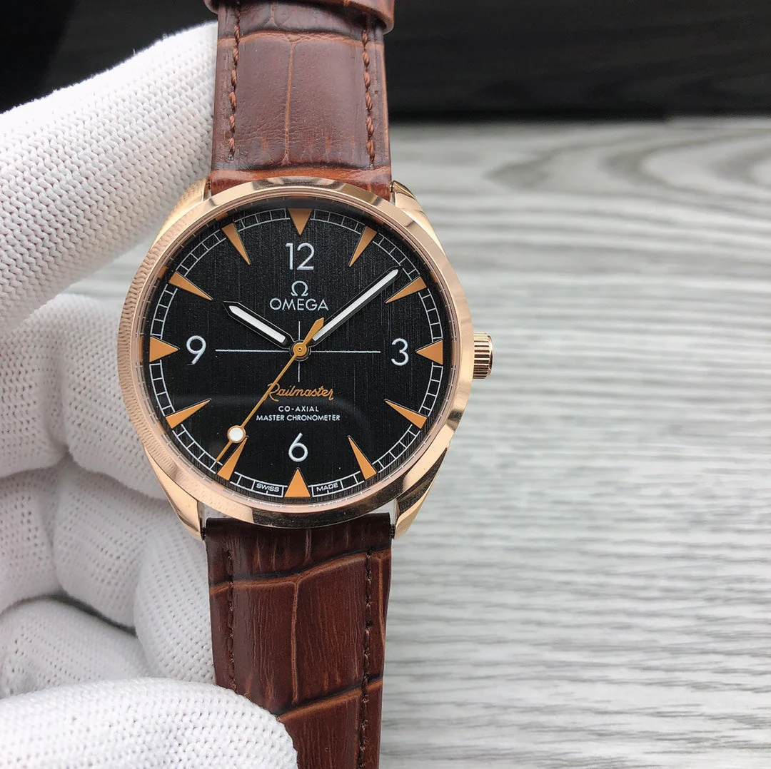 Omega Watch SEAMASTER RAILMASTER 40 ROSE GOLD CASE CHRONOMETER