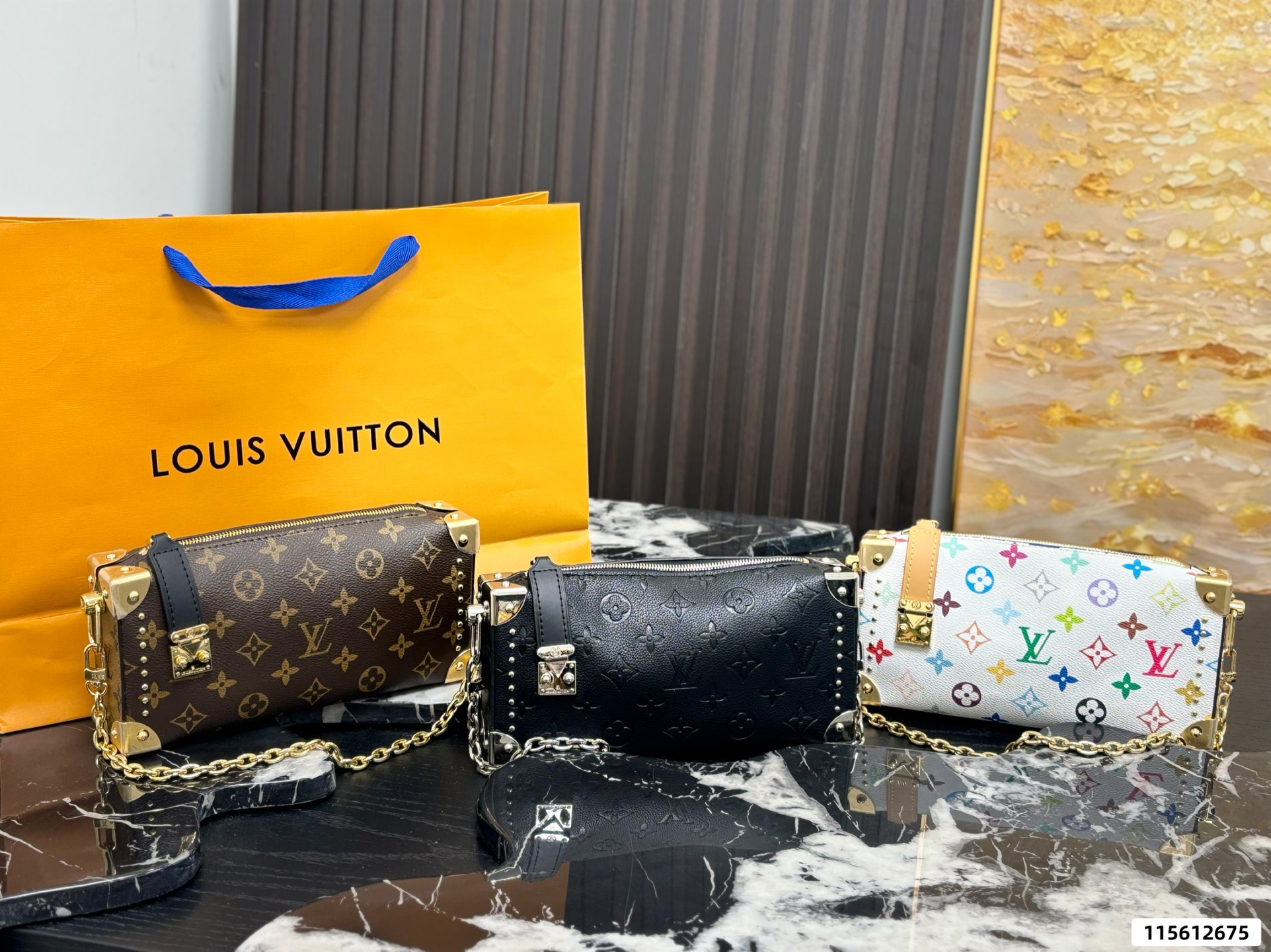 LV Slim Trunk Monogram Bag