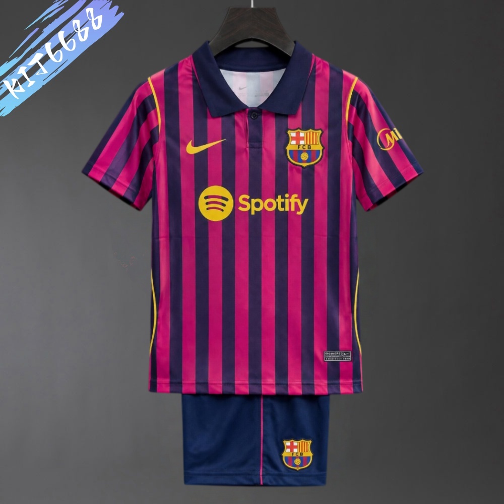 2027/2028 Barcelona Home Football Shirts ( Kids Kit socks）