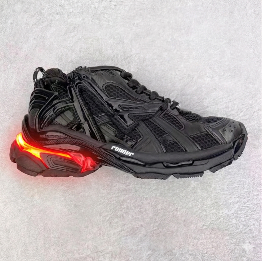 Balenciaga Track Runner LED Black - CCSHOES