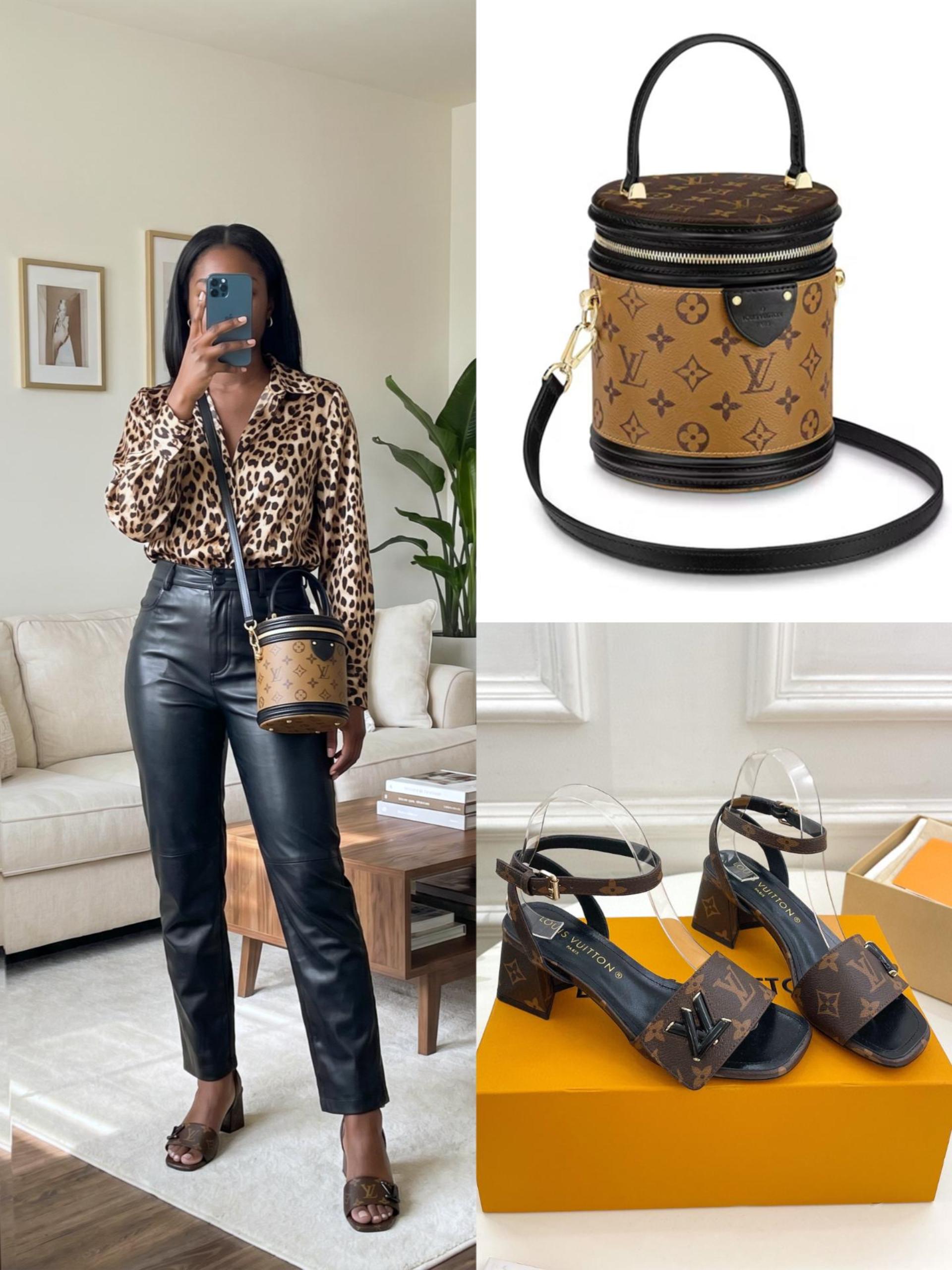 LV Shoes & Bag Set