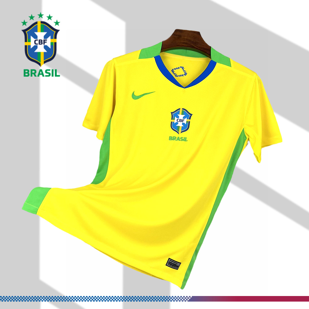 2025/2026 Brazil Home Football Shirt (Fan Edition)