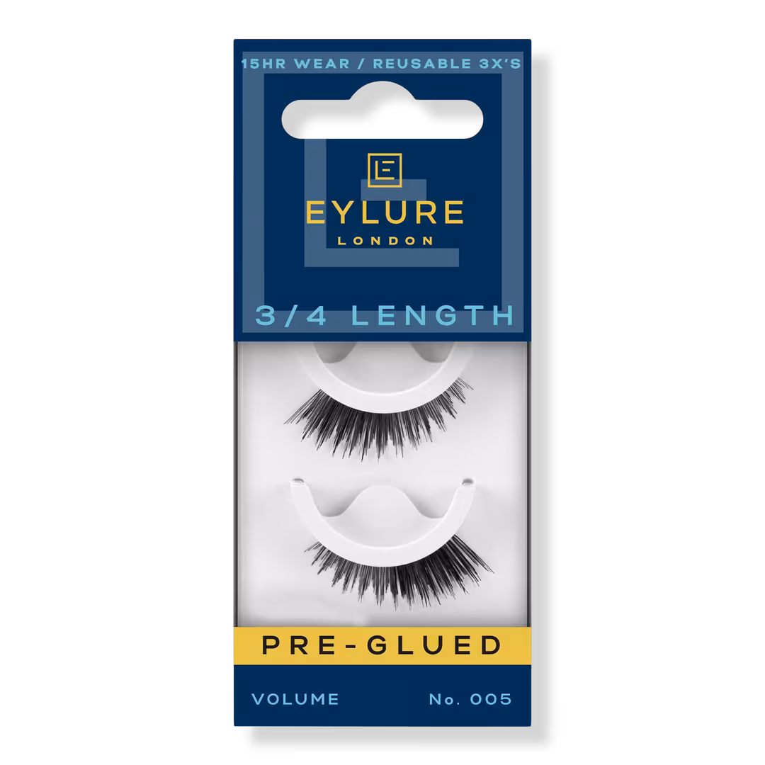 Eylure  Pre-Glued 3/4Length No. 005 Eyelashes