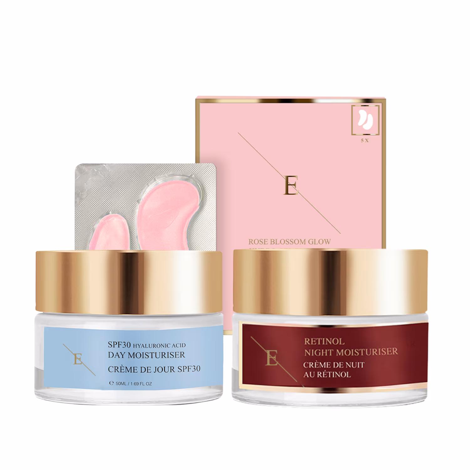 Retinol-Nachtset & SPF-Tagesset für strahlende Haut