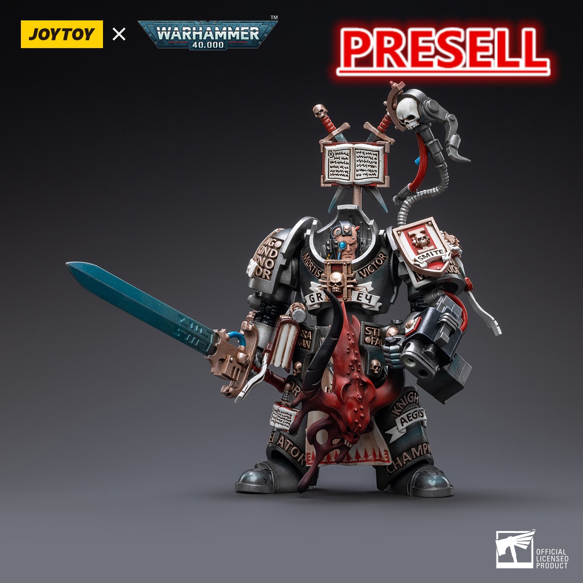 JOYTOY Warhammer 40k 1: 18 Grey Knights Terminator - JOYTOY WORLD