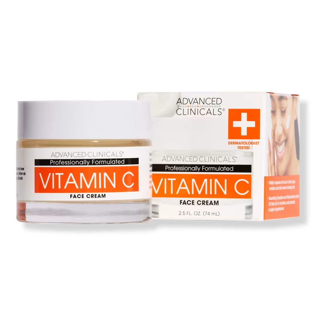 Advanced Clinicals  Vitamin C Brightening Face Gel Cream
