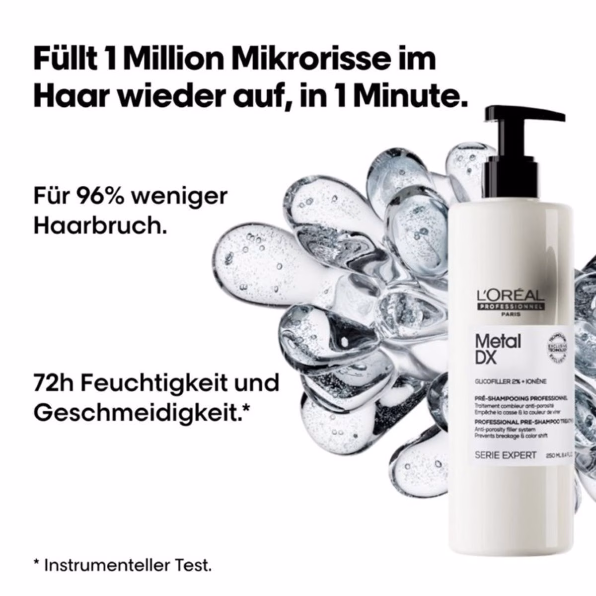 Metal DX Pre-Shampoo, Shampoo & Maske 3er Set