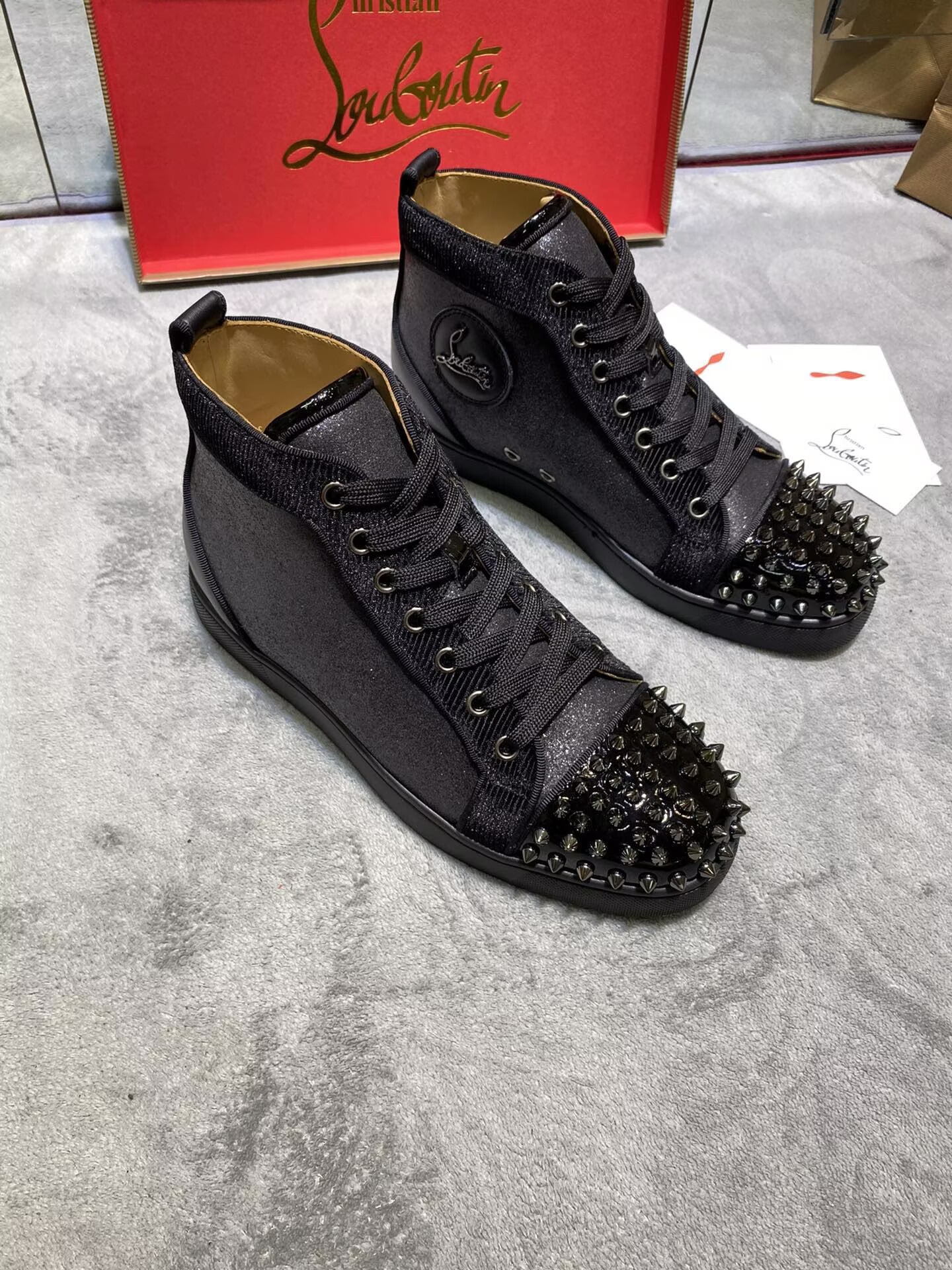 Christian Louboutin Red bottom High-Top - CCSHOES