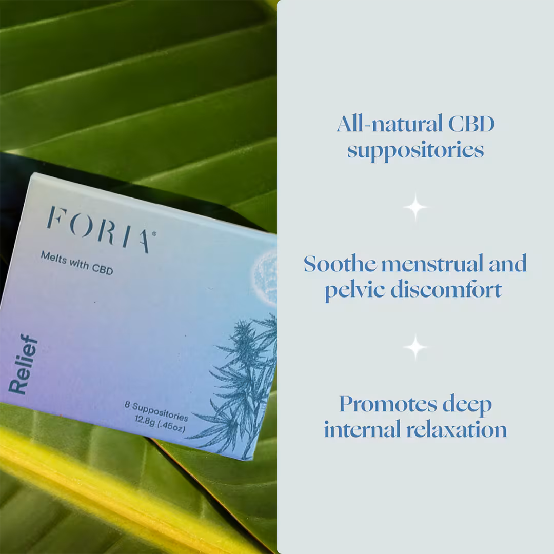 Foria  Relief Melts with CBD