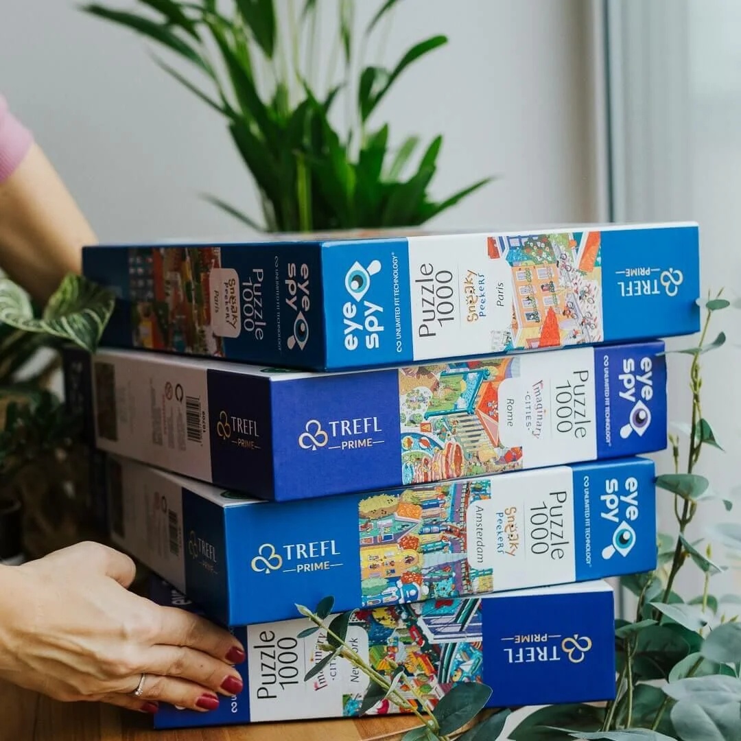 Puzzle Prine Eye-Spy 1000 El. Amsterdam