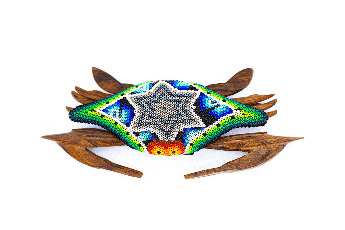 Cangrejo - Obra de Arta Huichol