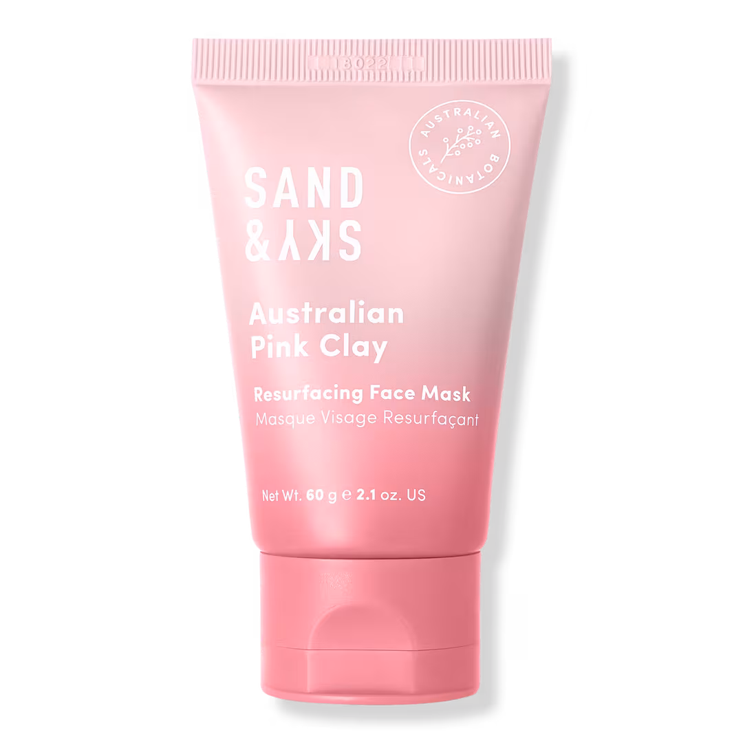 Sand and Sky  Australian Pink Clay Resurfacing Face Mask