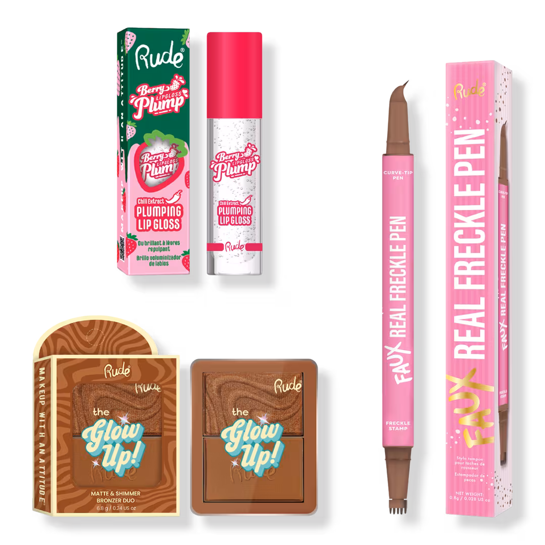 Rude  Freckled Glow Bundle