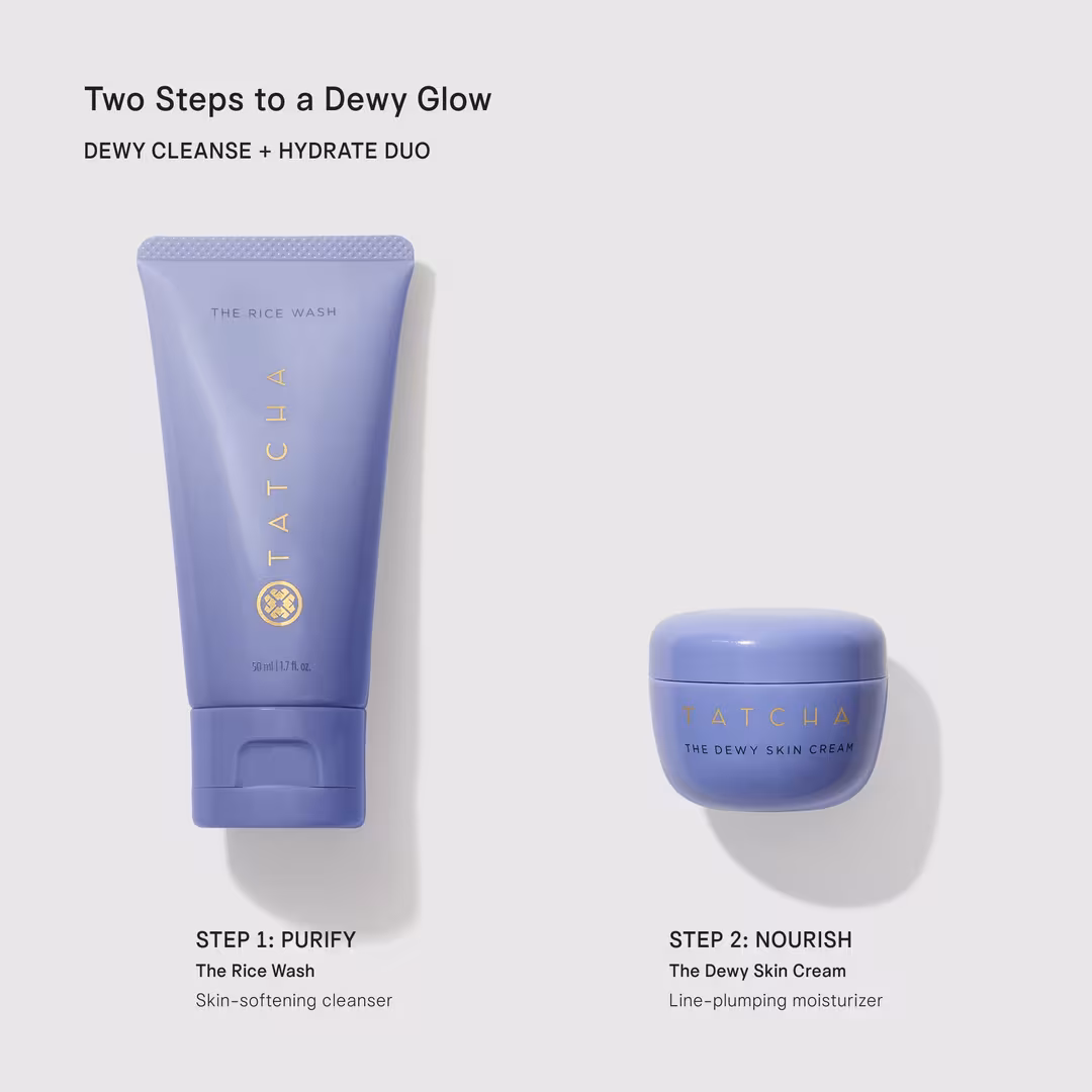 TATCHA  Dewy Cleanse + Hydrate Duo Set