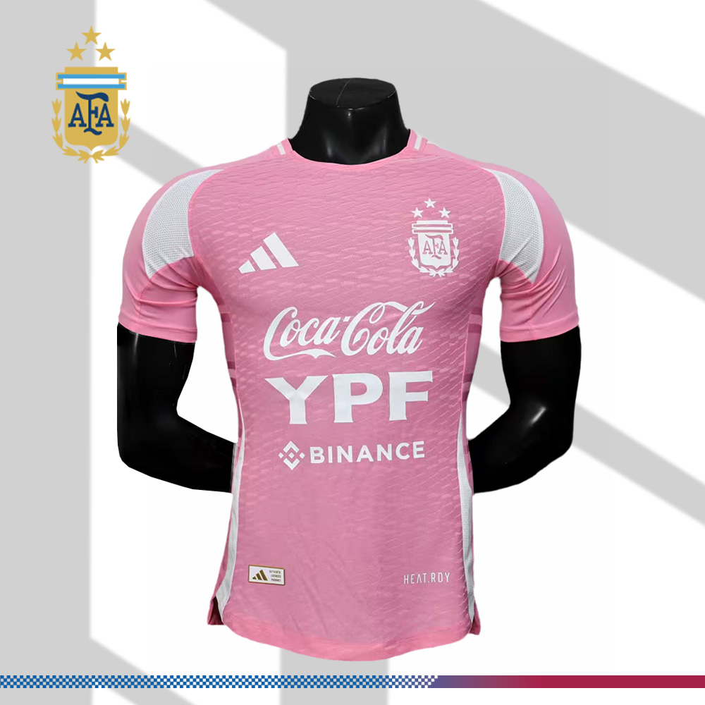 2025/2026 Argentina Pink Special Edition Football Shirt (Player Edition)