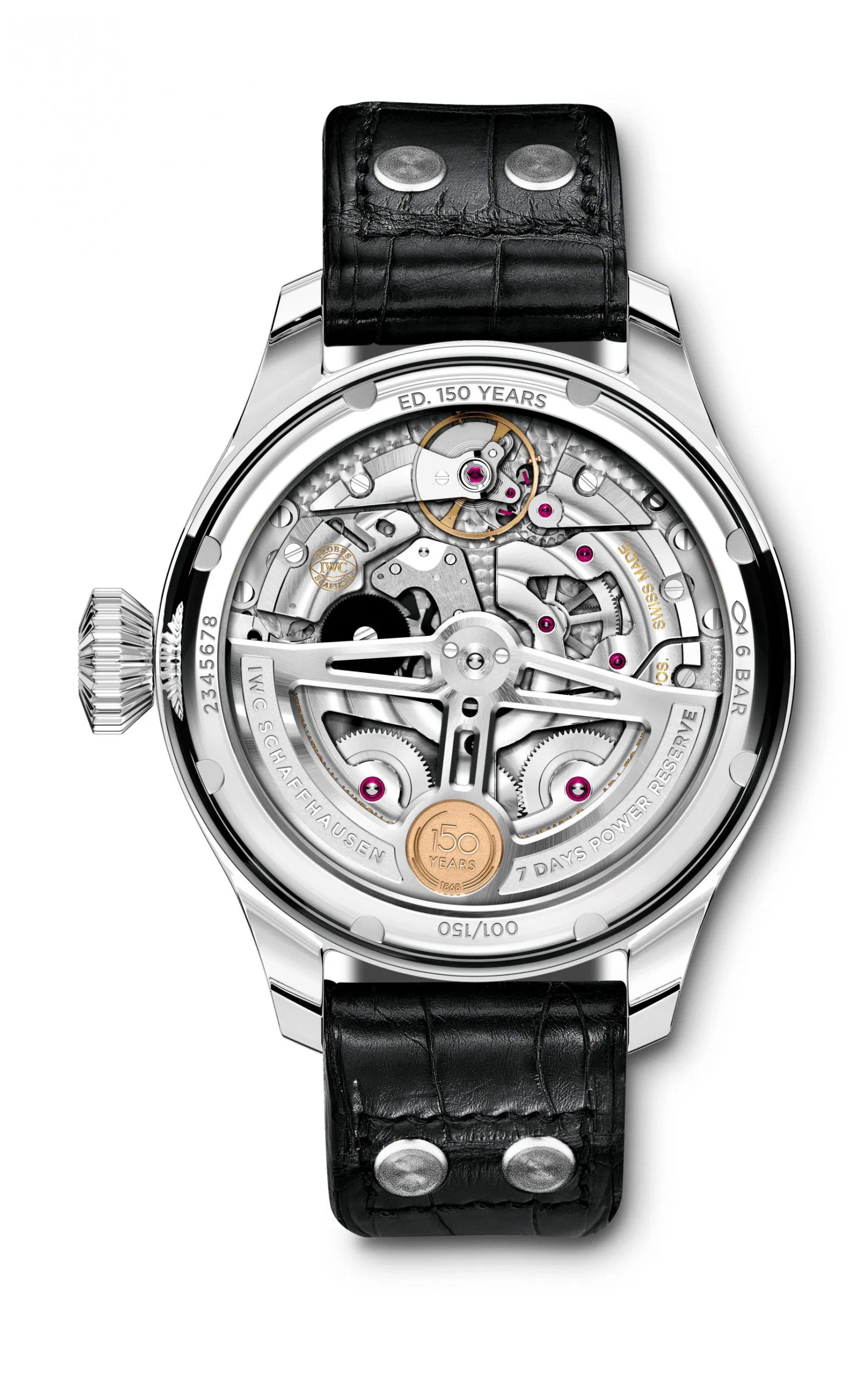 IWC big Pilots watch annual calendar edition 150 years iw502708
