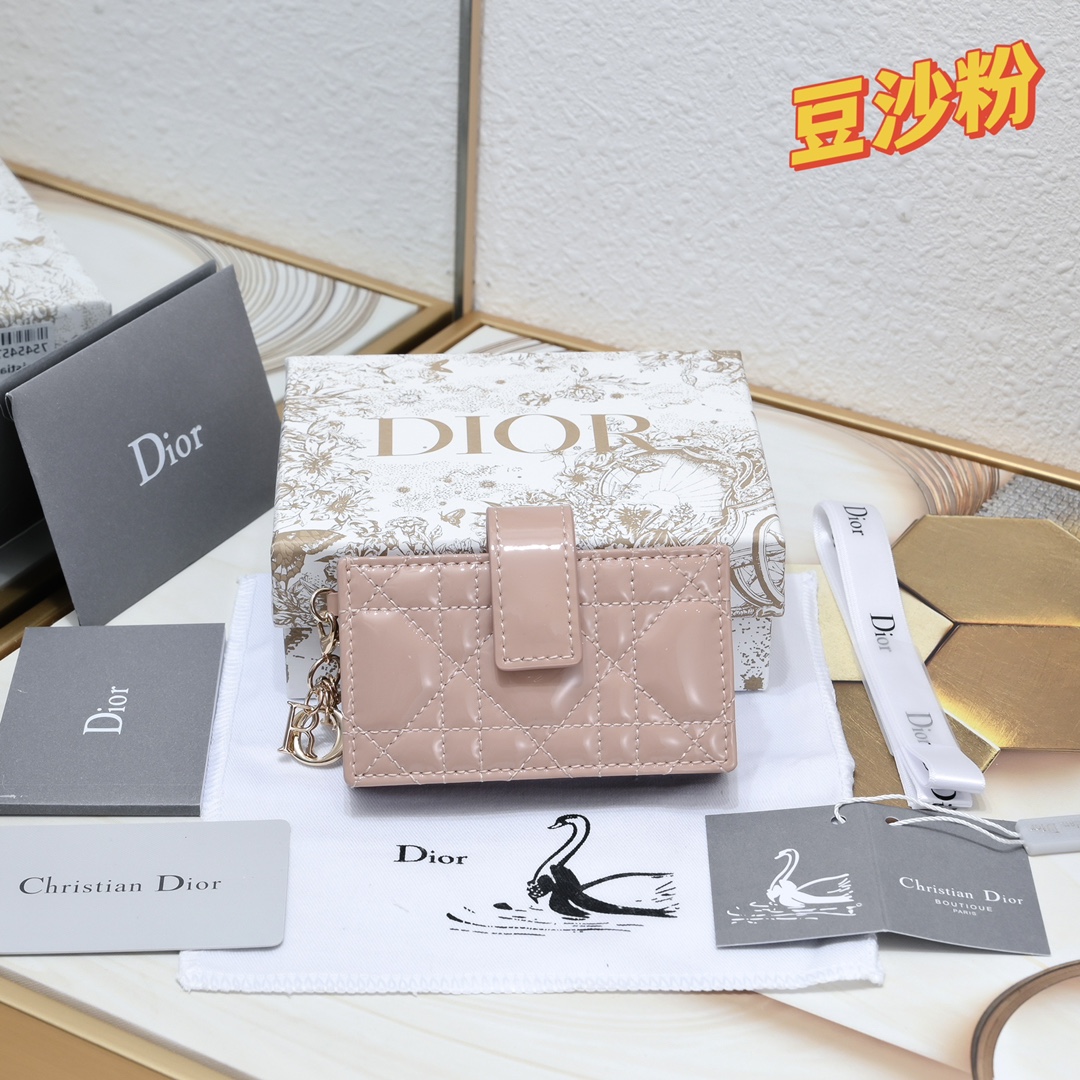 Dior Wallets 5-Gusset Card Holder S0178 LM091 10.4cm