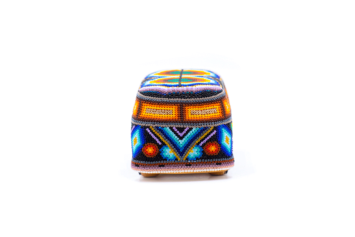 Huichombi Surf (Combi) - Obra de Arte Huichol