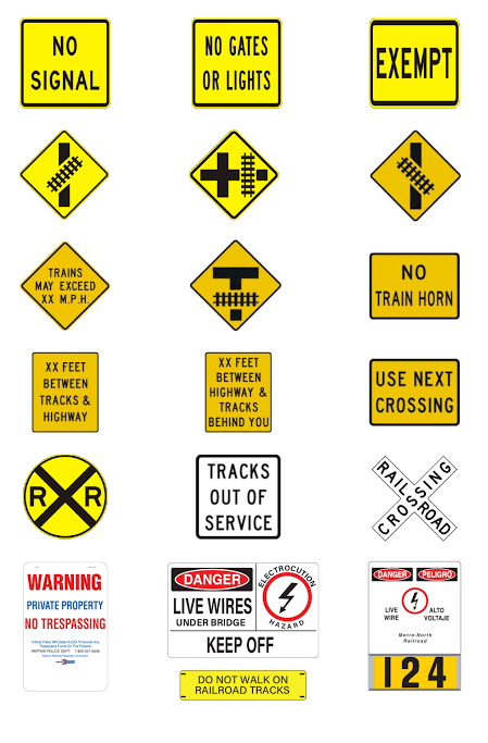 Railway Signage