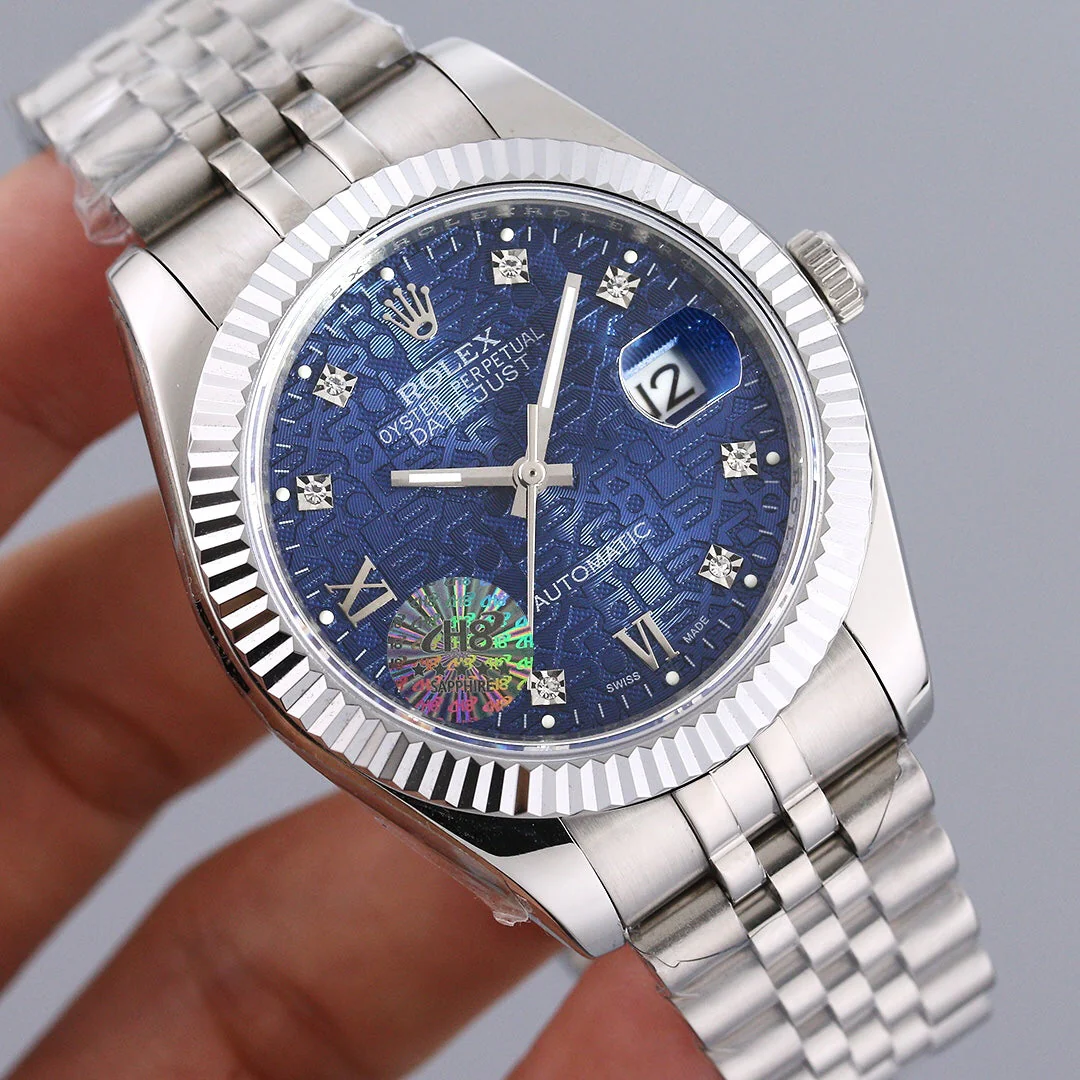 Rolex Watch DATEJUST 41M STEEL CASE FLUTED MOTIF DIAL Watch