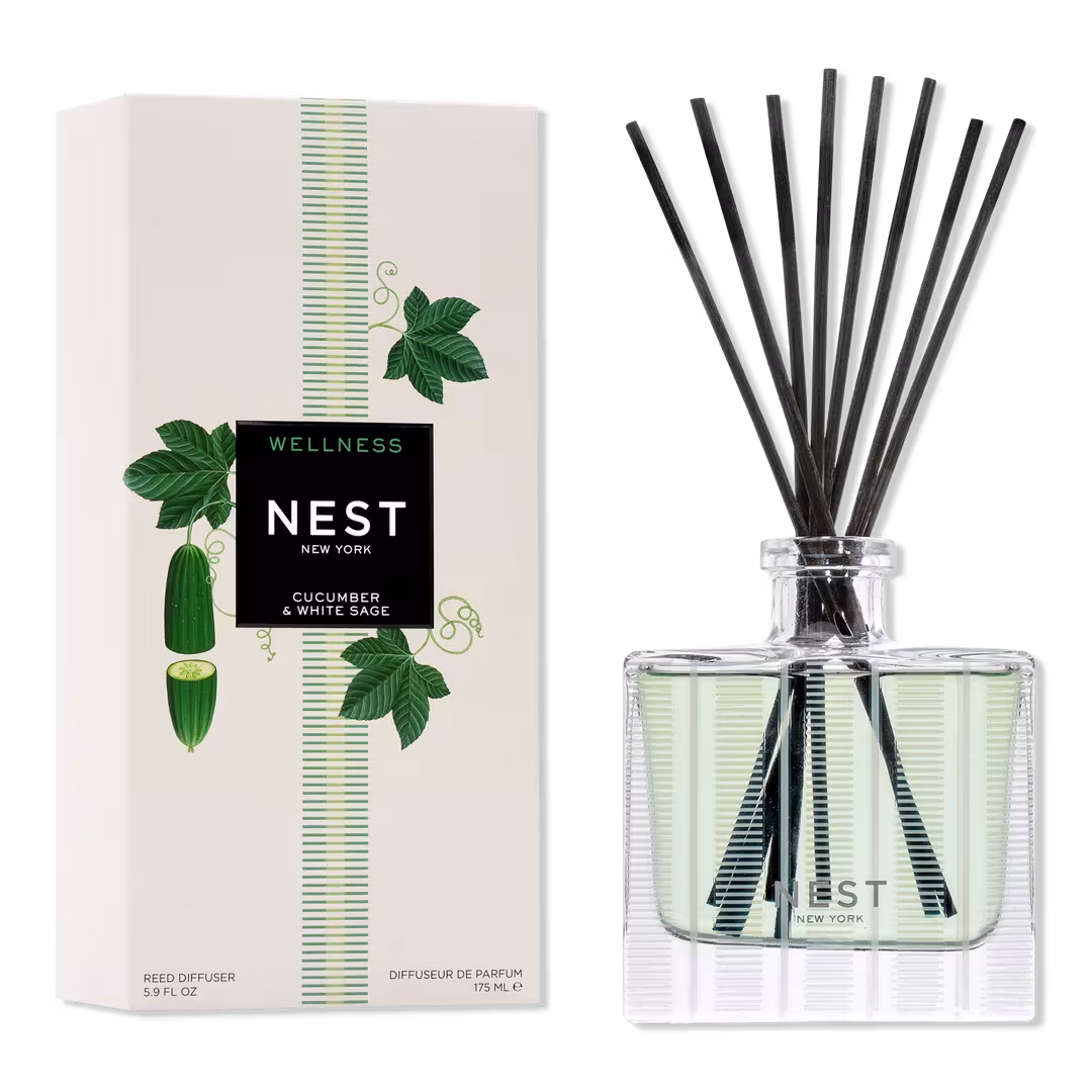 NEST New York  Cucumber & White Sage Reed Diffuser