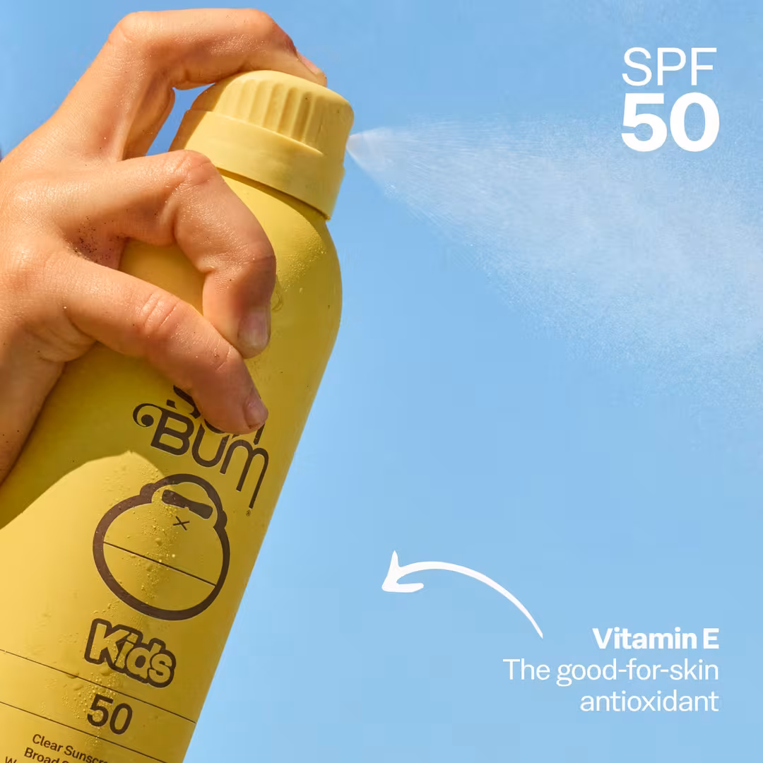 Sun Bum  Kids SPF 50 Clear Sunscreen Spray
