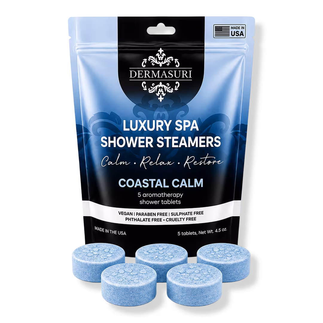 Dermasuri  Coastal Calm Shower Steamers Aromatherapy Tablets