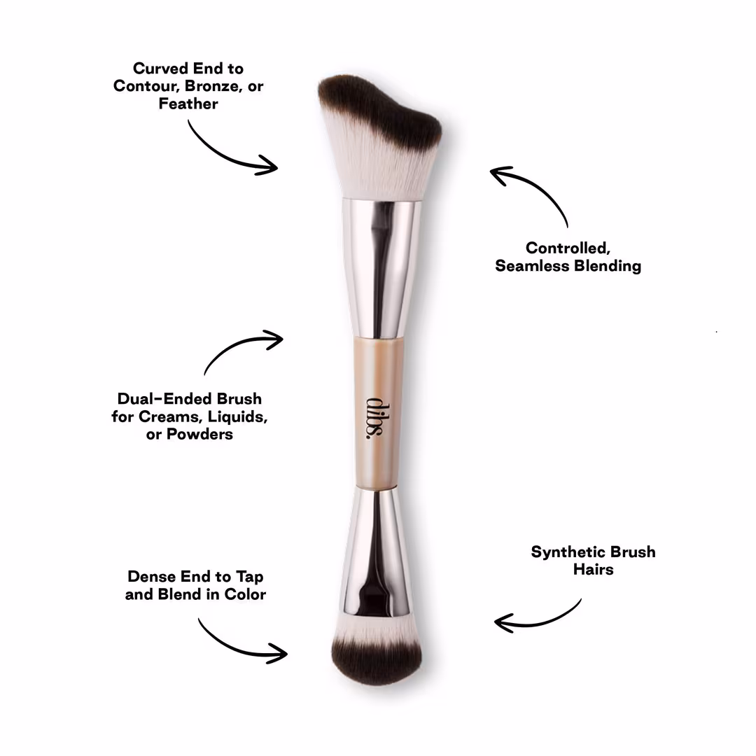 DIBS Beauty  Duo Brush Cheek