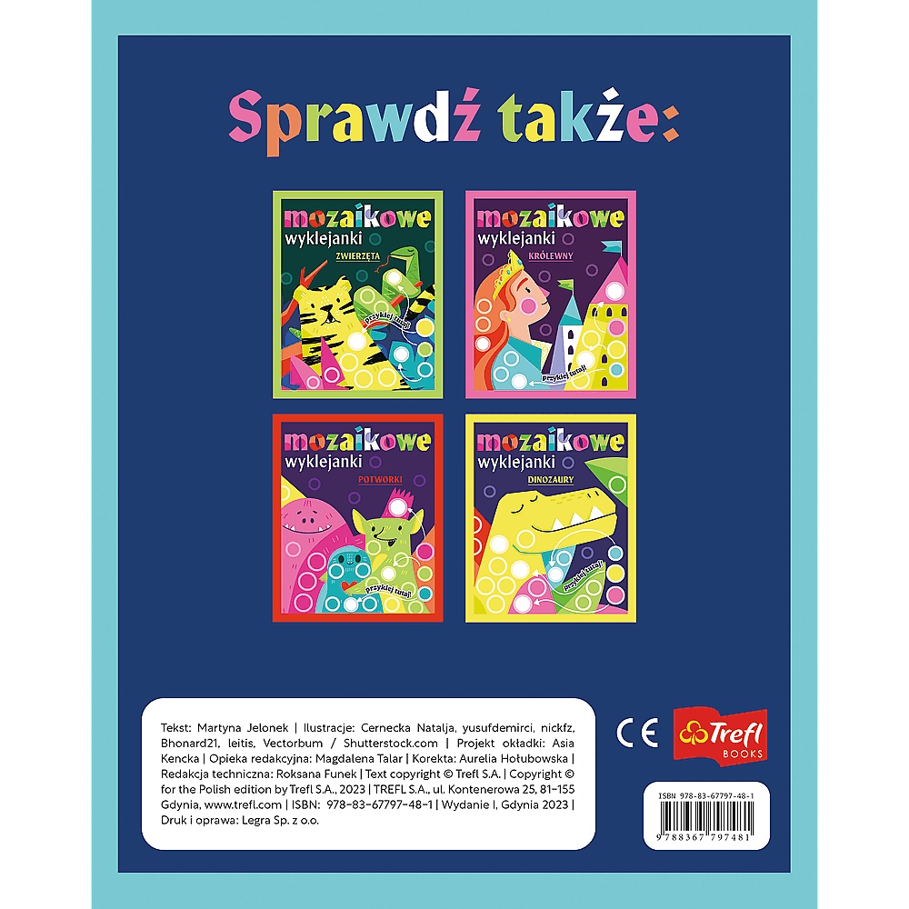 Pojazdy. Mozaikowe Wycinanki