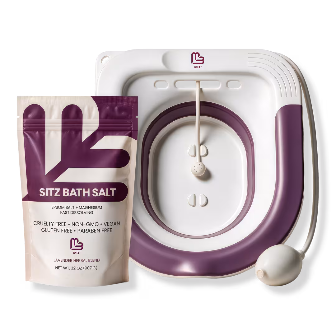 M3  Sitz Bath & Bath Salt Bundle