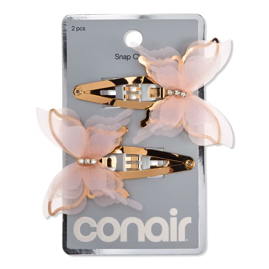 Conair Accessories  Butterfly Snap Clips