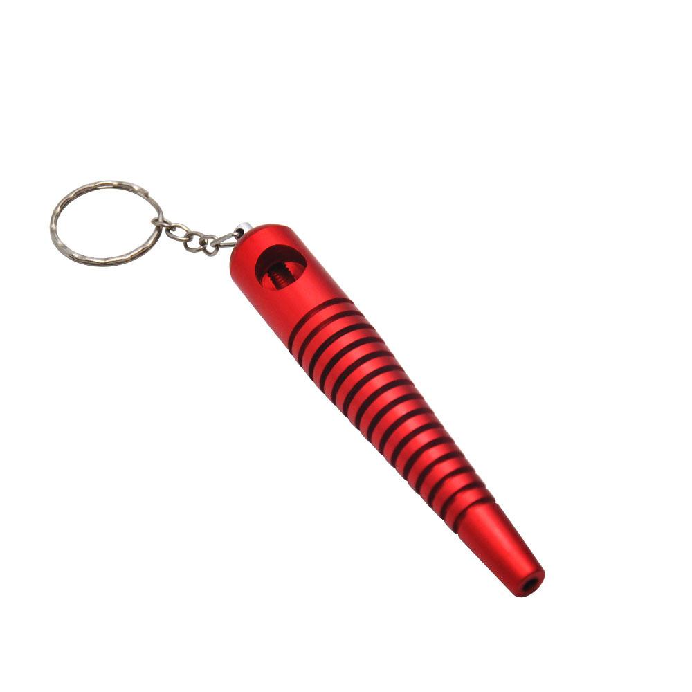 Cone Thread Key Chain Metal Pipe