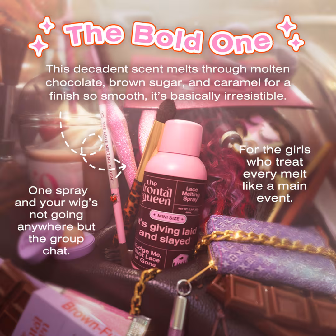 The Frontal Queen  Lace Melting Spray Scented Mini